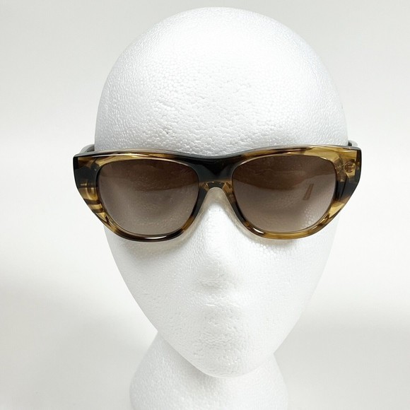 Bottega Veneta Sunglasses BV186/S EFP J6 Brown 54-16-135 Cat Eye Made In Italy
